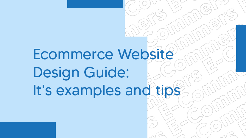 ecommerce website design example