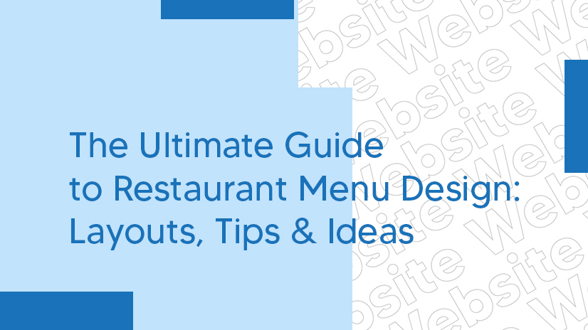 Guide to Restaurant Menu Design