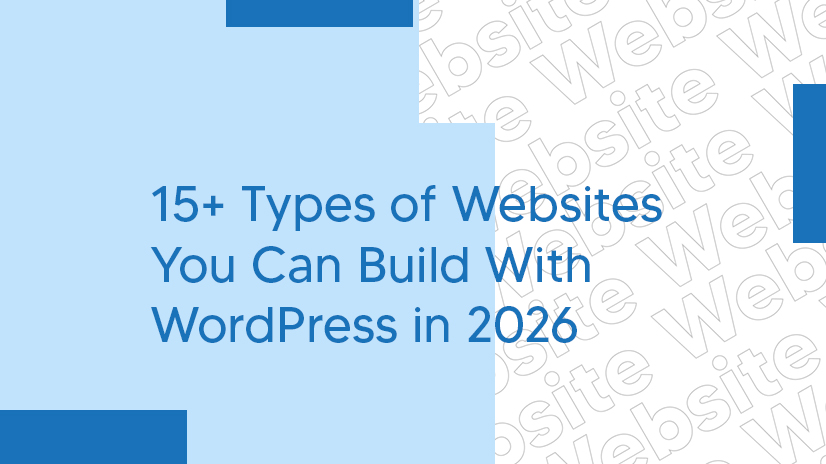 Types of Websites You Can Build With WordPress